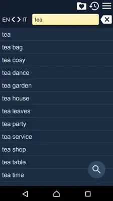 EN-IT Dictionary Free android App screenshot 9