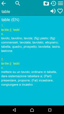 EN-IT Dictionary Free android App screenshot 7