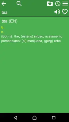 EN-IT Dictionary Free android App screenshot 8